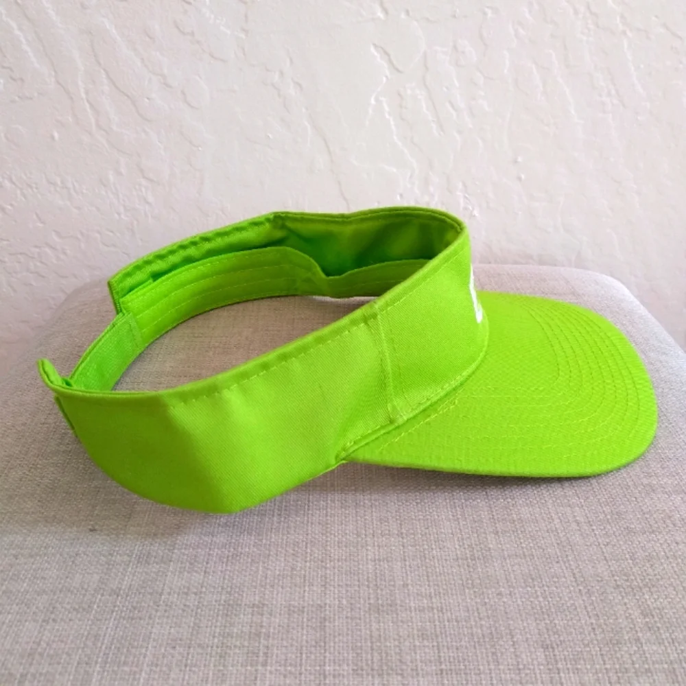 Clearance! Hey Dude Neon Green Visor - Picture 6 of 10